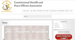 Desktop Screenshot of cspoa.org